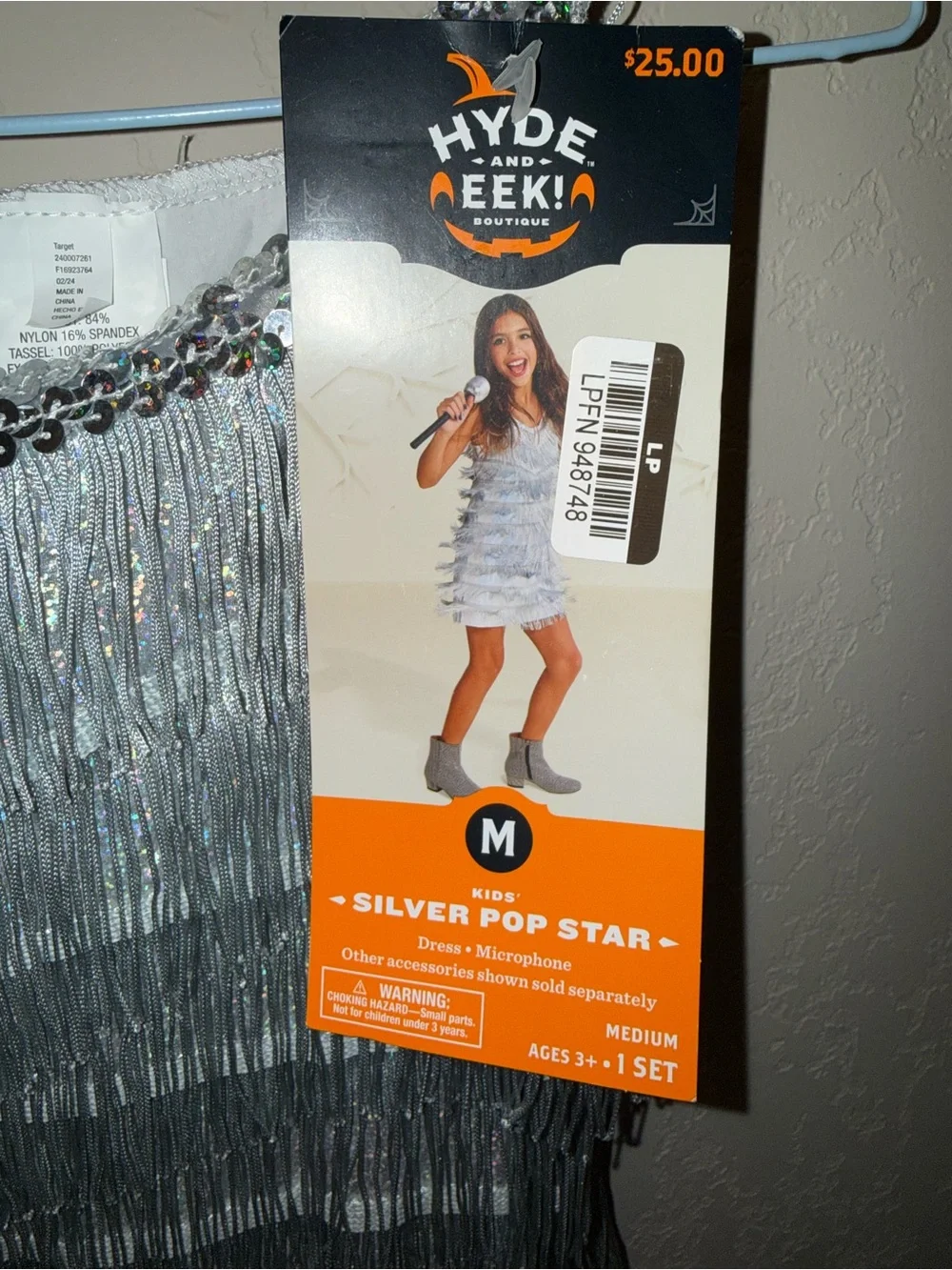Hyde and Eek | Silver Pop Star Costume